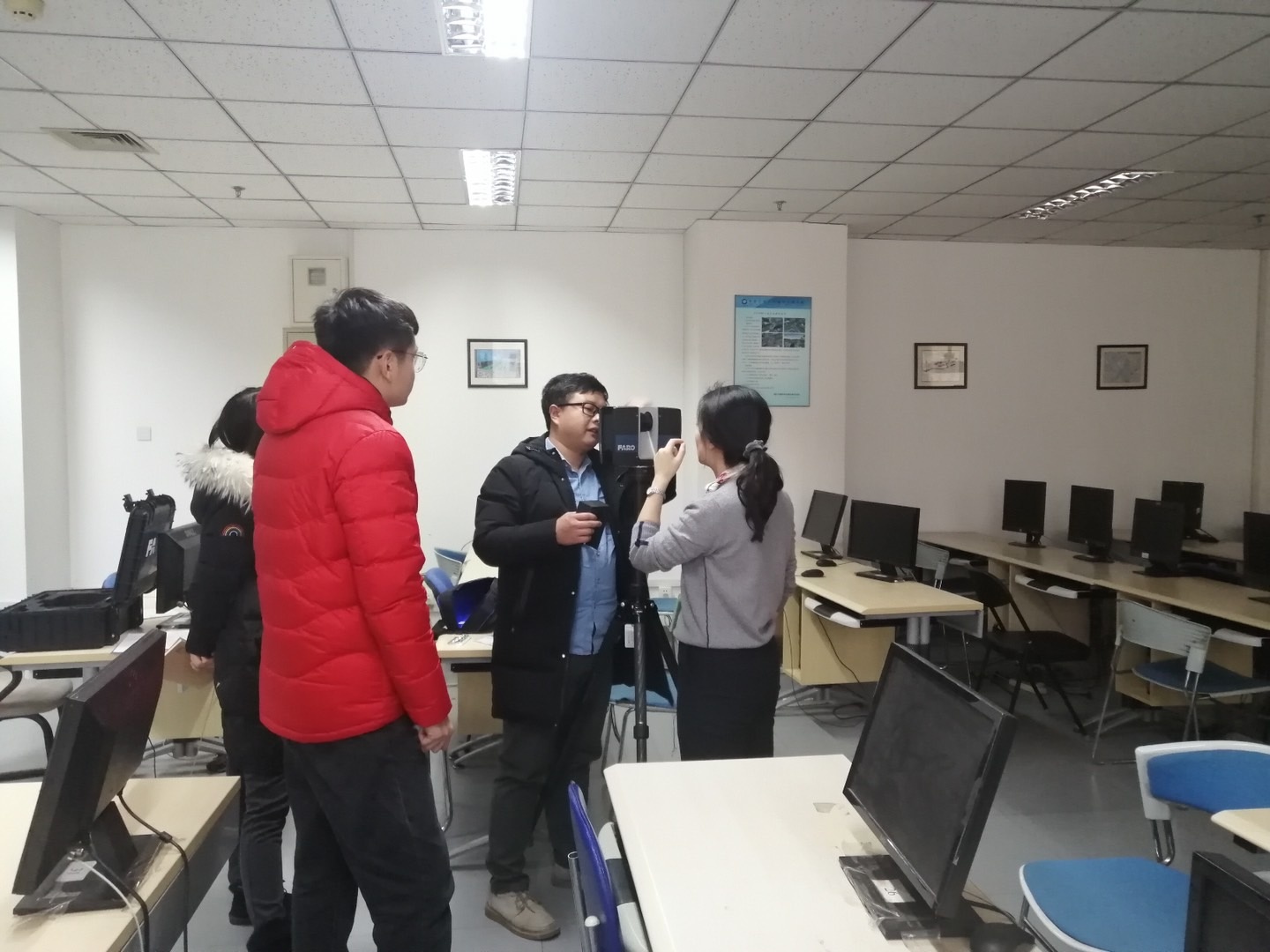 北工大交貨現場